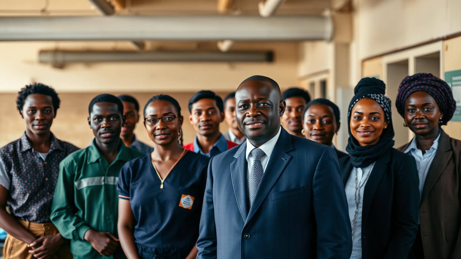 Employees across levels of the organisation