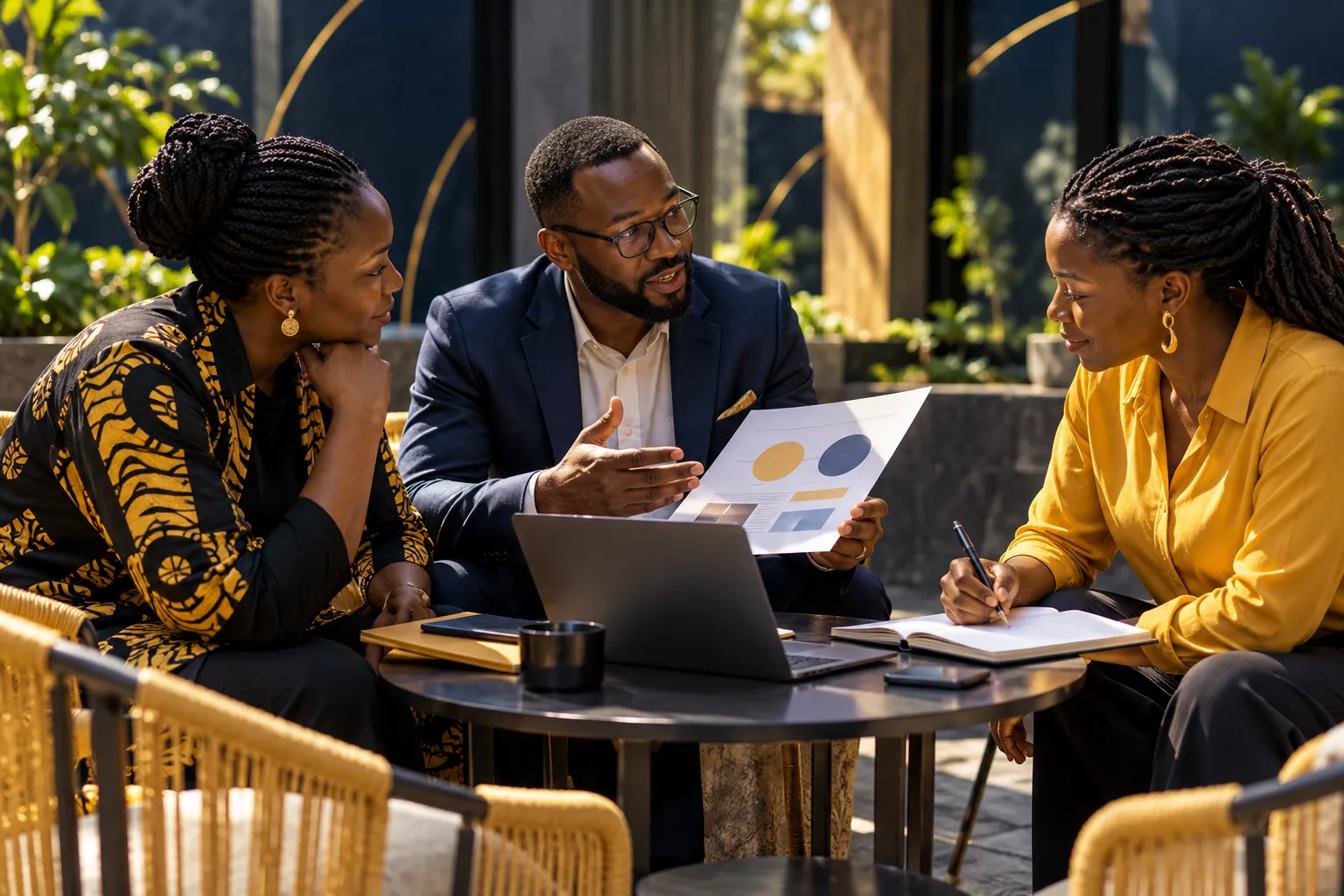 Partners plan a funded development experience.